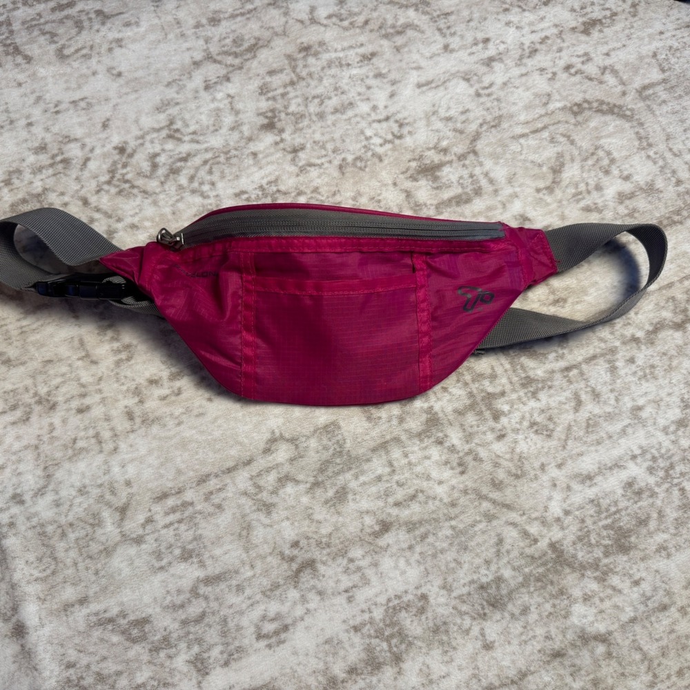 TRAVELON‎ Pink Fanny Pack Waist Bag Belt Bag Lightweight Travel Hiking